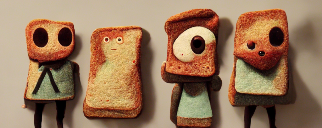 conduit_claymation_cute_toast_people_d2b9c551-9e2e-404a-8b19-cd4b7a1b0d91