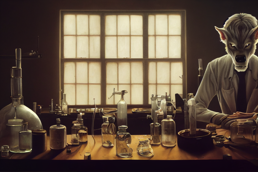conduit_werewolf_scientist_emaciated_in_his_lab_6b9c26ec-e0eb-4c5a-92a6-64ebe72bcd89