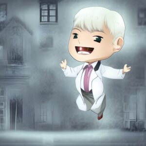 manga_cartoon__chibi_white_ghost_of_an_old_businessman__floating_in_air__inside_old_mansion_Seed-7214231_Steps-25_Guidance-7.5