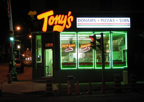 Tony's Donairs Pizzas Subs by The Stakhanovite Twins pizza and sub photo