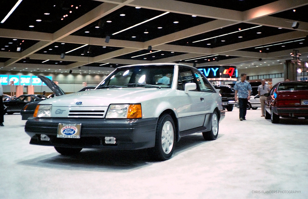 1986 Ford Escort GT by GraphiChris blue ford escort photo