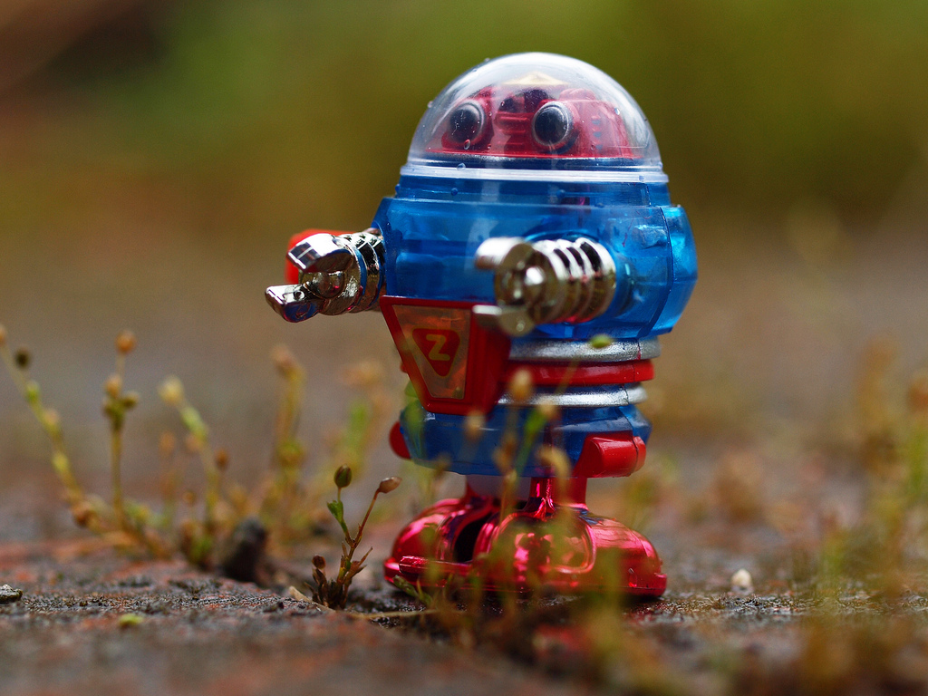 robot explorer by Johnson Cameraface robot photo