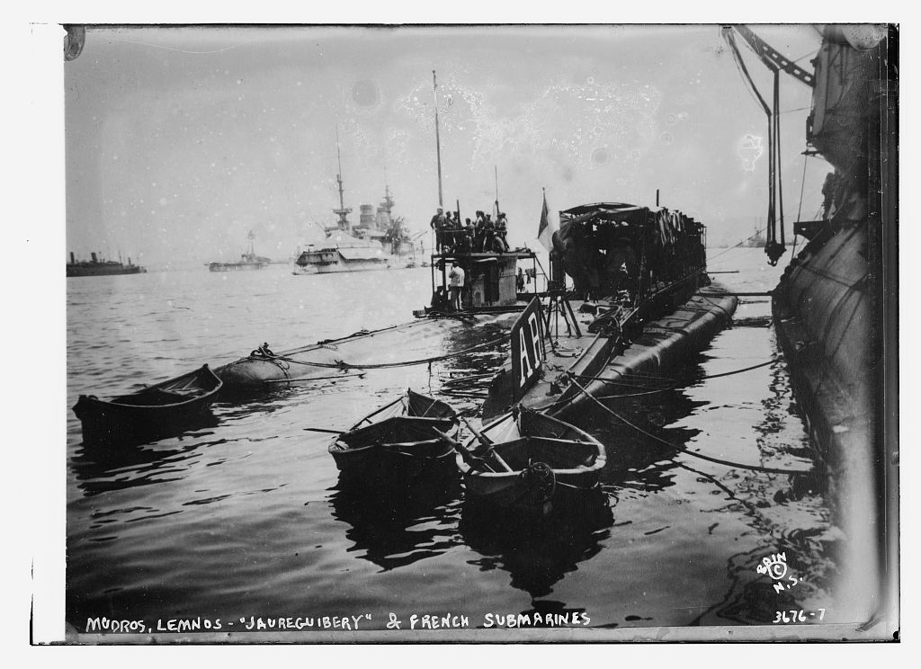 Mudros, Lemnos - french submarine photo