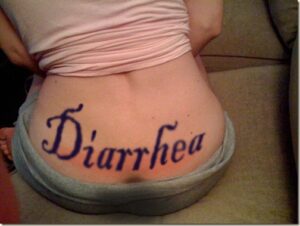 Diarrhea Tramp Stamp