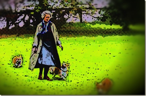 Obama Shits On Corgi