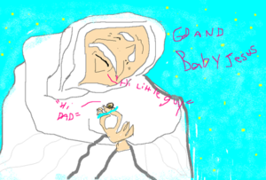 god and baby jesus