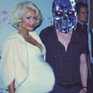 paris-hilton-pregnant with robot